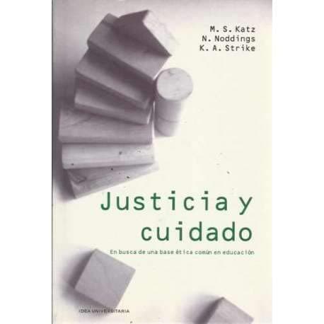 Portada de Justicia y cuidado : en busca de una base ética común en educación
