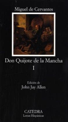 Portada de DON QUIJOTE DE LA MANCHA I-CATEDRA- (SIN COLECCION)