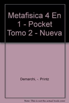 Portada de Metafisica 4 En 1 - Pocket Tomo 2 - Nueva