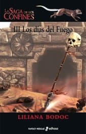 Portada de La saga de los confines III. Los d¡as de fuego (Fantasy-Nebulae)