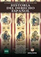 Portada de Comentarios de Textos de Historia del Derecho Español