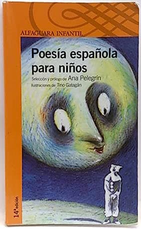 Portada de Poesía española para niños