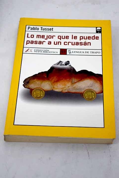 Portada de Lo mejor que pued.pasar cruasan