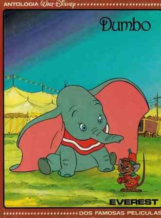 Portada de ANTOLOGÍA WALT DISNEY. DOS FAMOSAS PELÍCULAS: Dumbo / Navidad con Mickey.