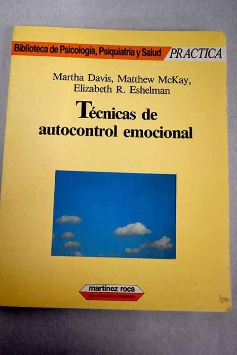 Portada de Tecnicas de autocontrol emocionaledic. onble: