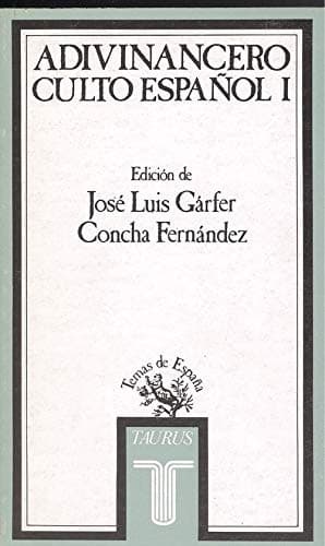Portada de Adivinancero Culto Español 1 Tem188