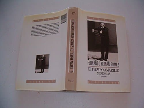 Portada de El tiempo amarillo. t.2 : memorias