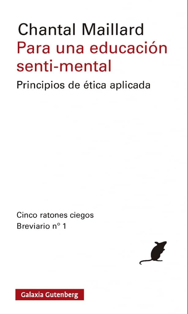 Portada de Para una educación senti-mental: Principios de ética aplicada. Breviario n.º 1 (Ensayo)