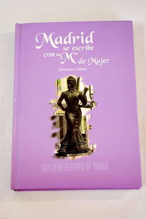 Portada de Madrid se escribe con m de mujer