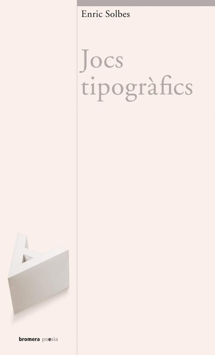 Portada de Jocs tipogràfics: 56 (Bromera Poesia)