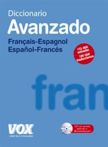 Portada de Diccionario Avanzado Français-Espagnol / Español-Francés (Vox - Lengua Francesa - Diccionarios Generales)