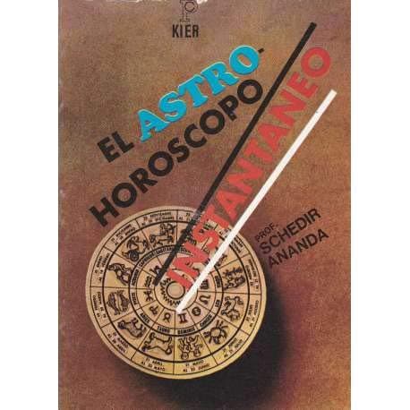 Portada de astro-horoscopo instantaneo, el