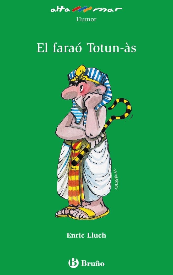 Portada de El faraó Totun-às (Valencià - A PARTIR DE 10 ANYS - ALTAMAR)