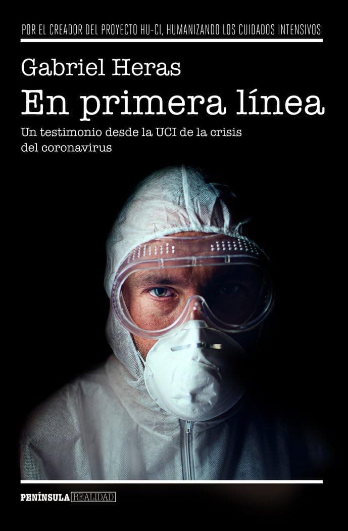 Portada de En primera línea: Un testimonio desde la UCI de la crisis del coronavirus (REALIDAD)