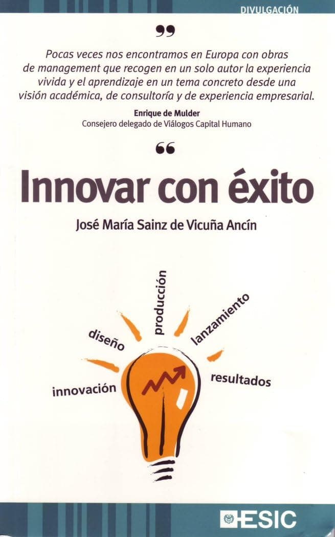 Portada de Innovar con éxito (Divulgación)