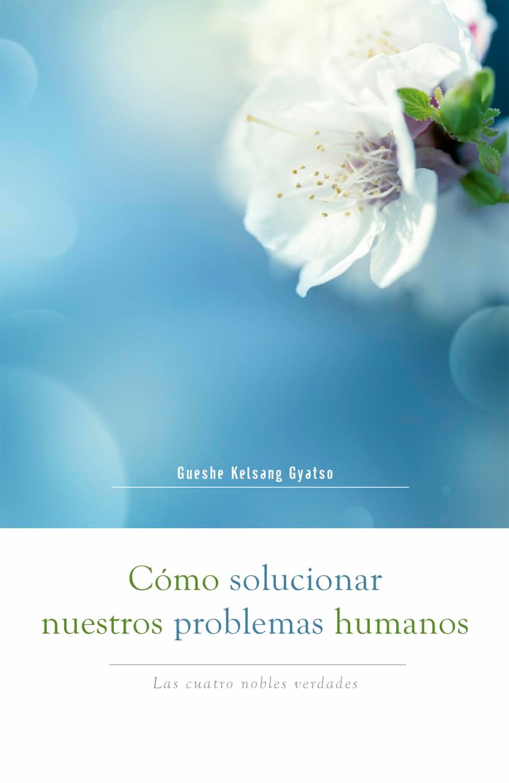 Portada de Cómo Solucionar Nuestros Problemas Humanos: Las Cuatro Nobles Verdades