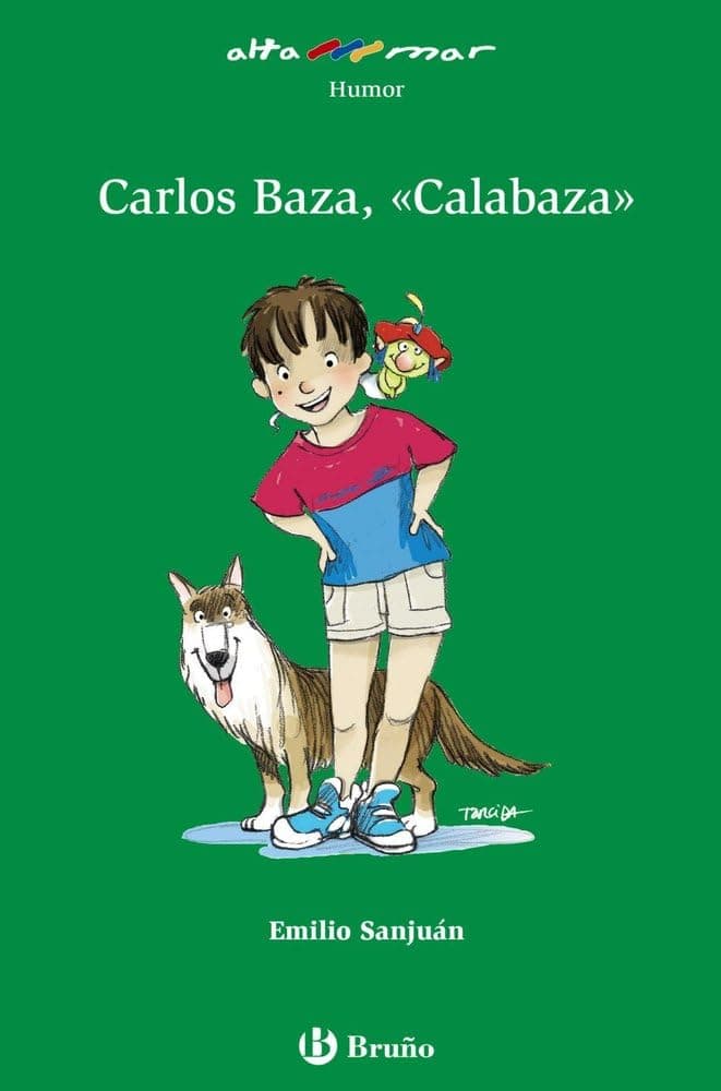 Portada de Carlos Baza, "Calabaza" (Castellano - A PARTIR DE 10 AÑOS - ALTAMAR)