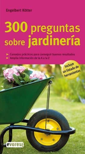 Portada de 300 preguntas sobre jardinería (Grandes guías de la naturaleza)