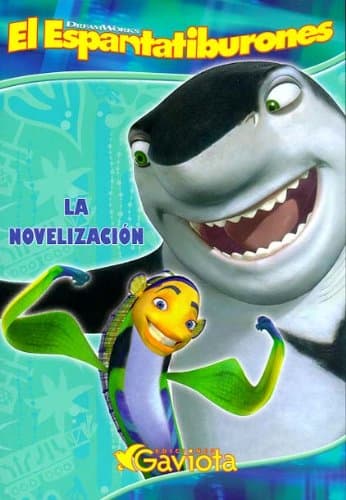 Portada de El Espantatiburones. La novelización