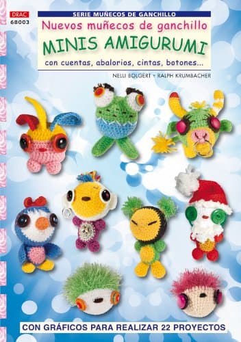 Portada de Serie Muñecos de Ganchillo nº 3. NUEVOS MUÑECOS DE GANCHILLO MINIS AMIGURUMIS