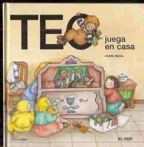 Portada de Teo juega en casa