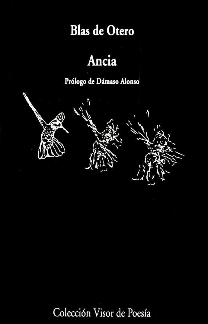 Portada de Ancia: Ángel fieramente humano seguido de Redoble de conciencia: 12 (Visor de Poesía)