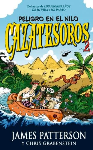 Portada de Cazatesoros 2. Peligro En El Nilo: 12 (Novela Gráfica)