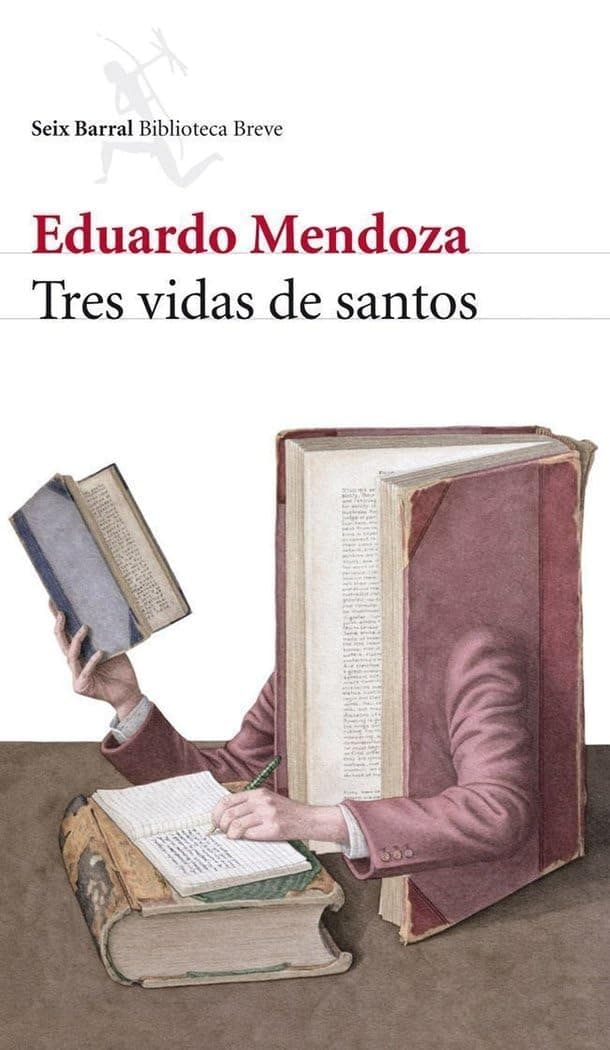 Portada de Tres vidas de santos (Biblioteca Breve)