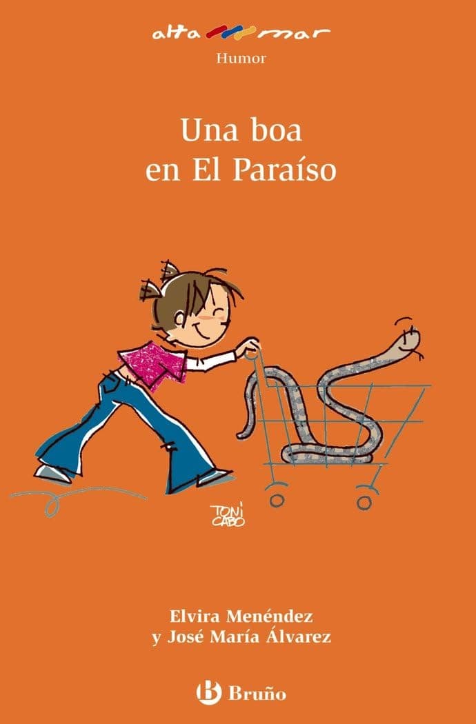 Portada de Una boa en El Paraíso (Castellano - A PARTIR DE 8 AÑOS - ALTAMAR)