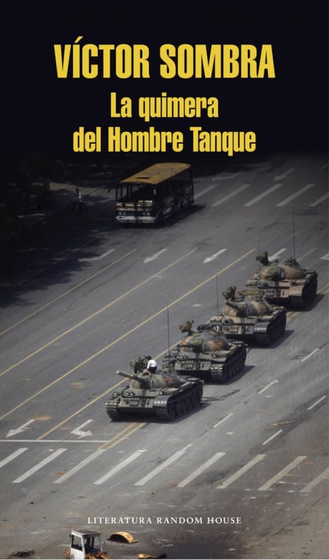 Portada de La quimera del Hombre Tanque (Random House)