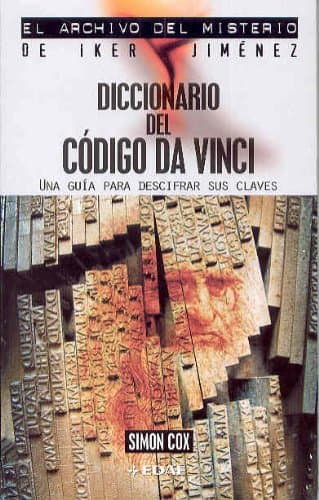 Portada de Diccionario del codigo da Vinci, Una guia para descifrar sus claves