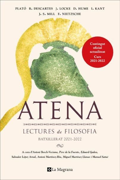 Portada de Atena (Curs 2021-2022): Lectures de filosofia (Orígens)