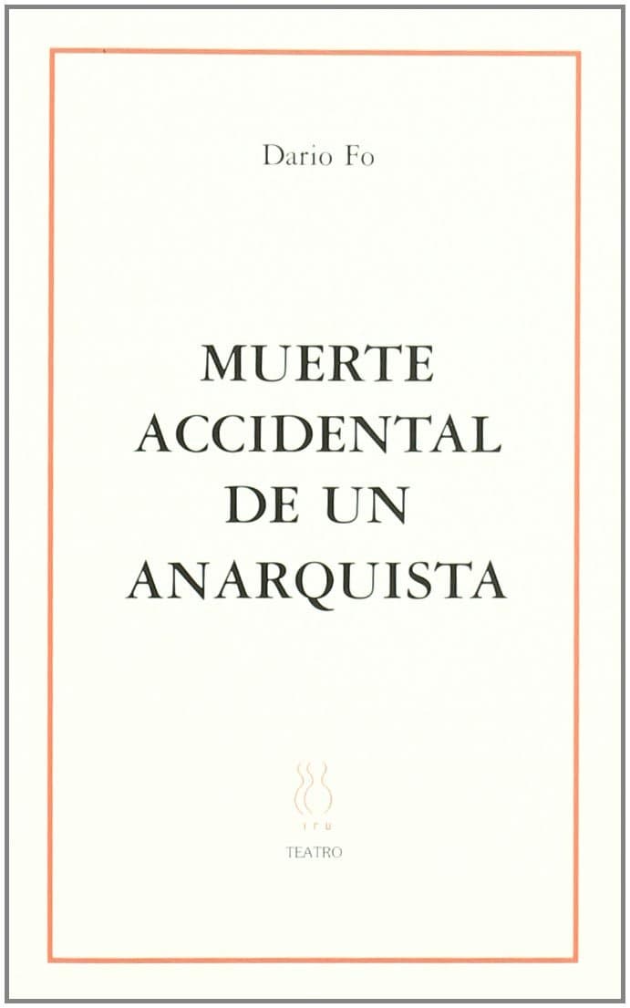 Portada de Muerte accidental de un anarquista: 1 (SKENE)