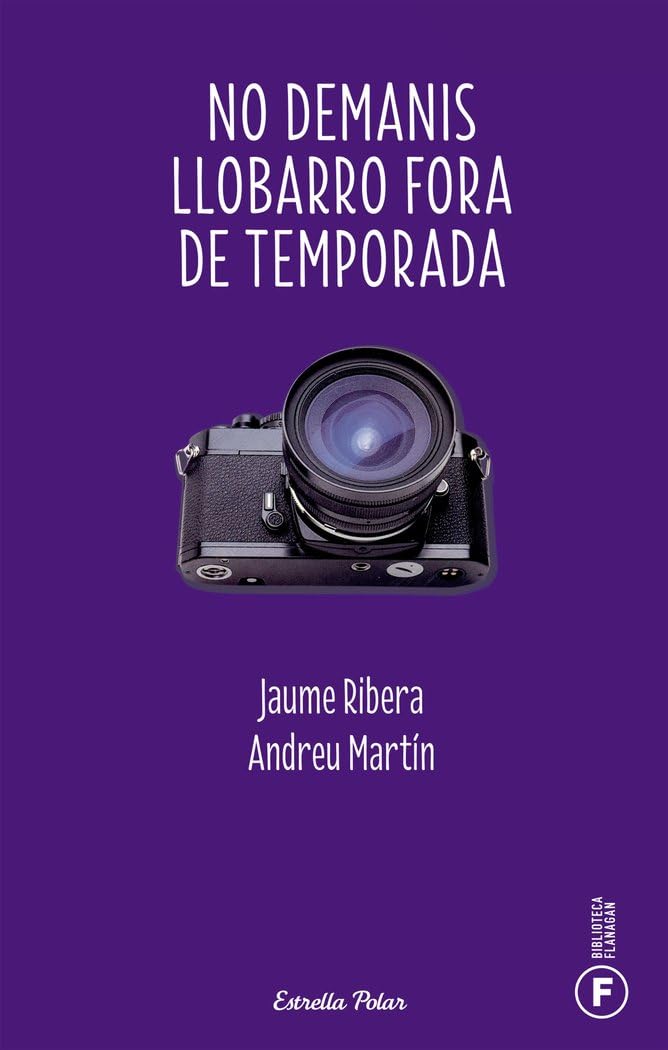 Portada de No demanis llobarro fora de temporada (Biblioteca Flanagan)