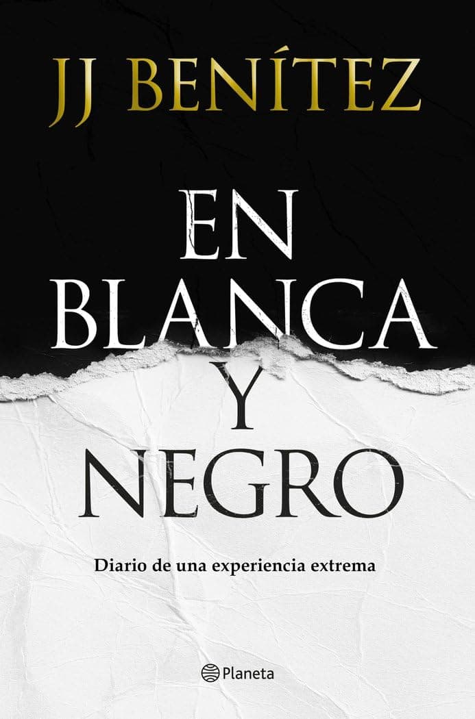 Portada de En Blanca y negro: Diario de una experiencia extrema (Biblioteca J. J. Benítez)