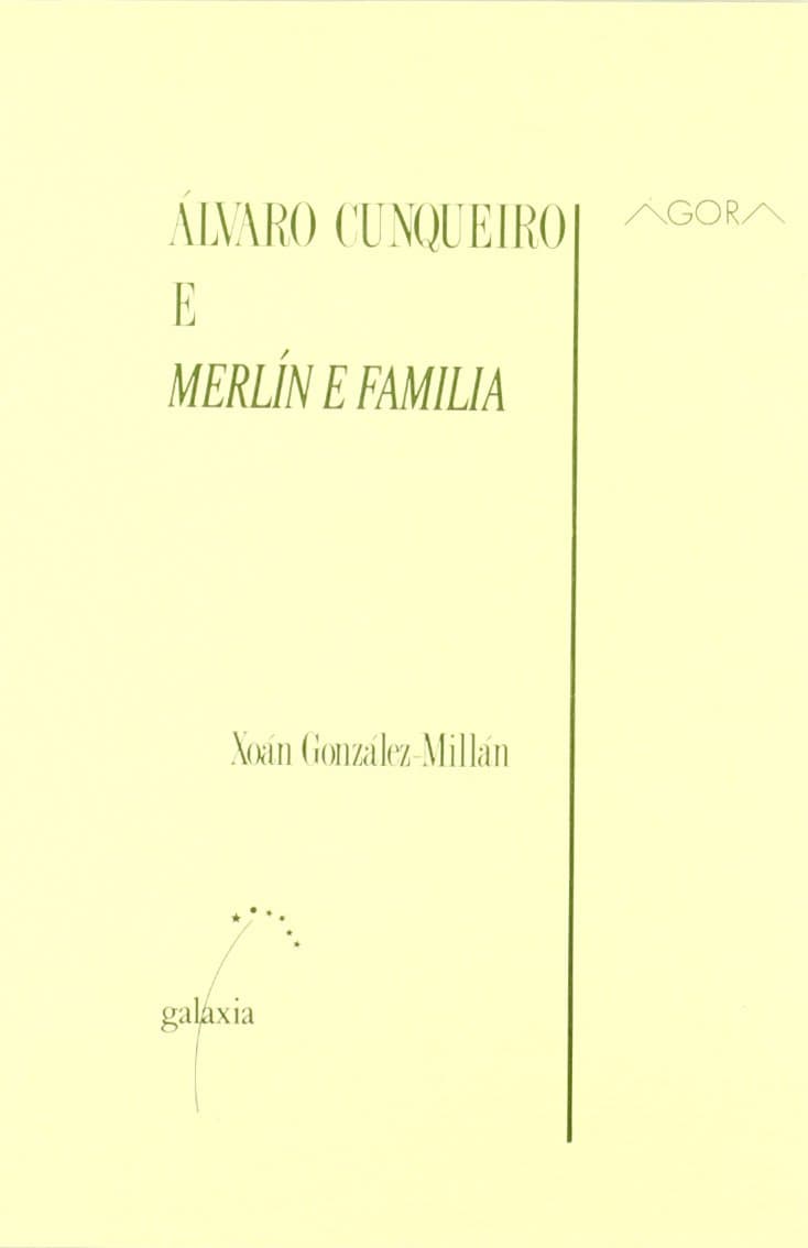 Portada de Alvaro cunqueiro e merlin e familia: 4 (Ágora)