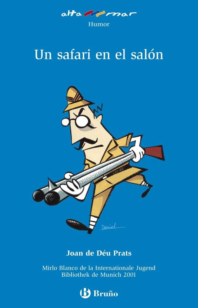 Portada de Un safari en el salón (Castellano - A PARTIR DE 6 AÑOS - ALTAMAR)