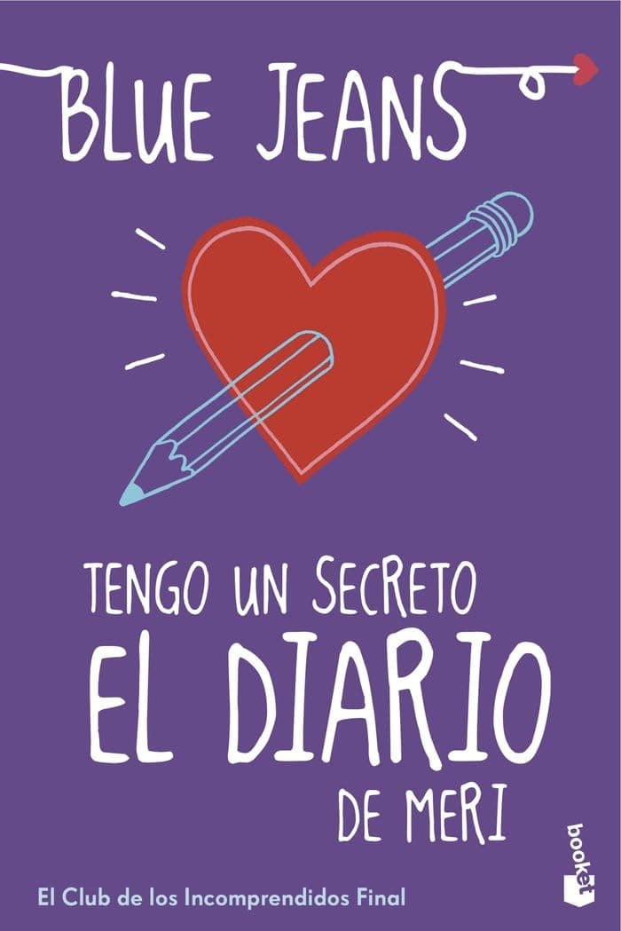 Portada de Tengo un secreto: El diario de Meri: El Club de los Incomprendidos, 4 (Bestseller)