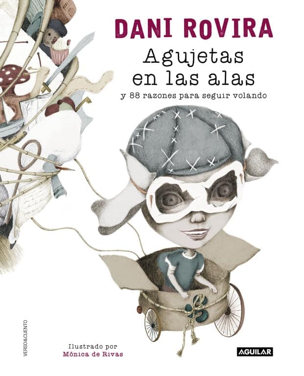 Portada de Agujetas en las alas: y 88 razones para seguir volando (Verso&Cuento)