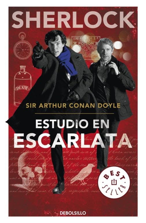 Portada de Estudio en escarlata (Sherlock 1)