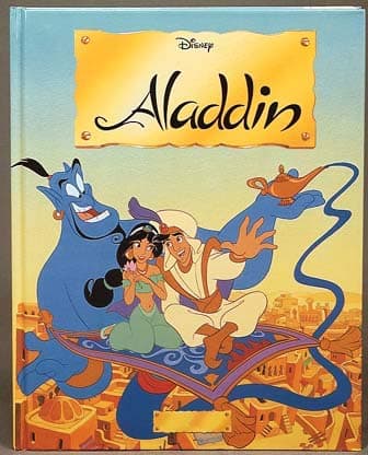 Portada de Aladdín (Nueva antología Disney)