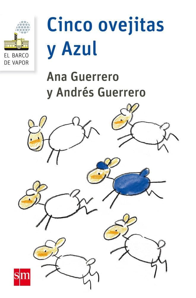 Portada de Cinco ovejitas y Azul: 146 (El Barco de Vapor Blanca)