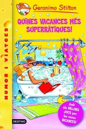 Portada de 24- Quines vacances més superràtiques! (GERONIMO STILTON. ELS GROCS)