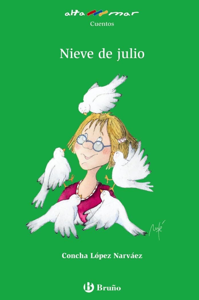 Portada de Nieve de julio (Castellano - A PARTIR DE 10 AÑOS - ALTAMAR)