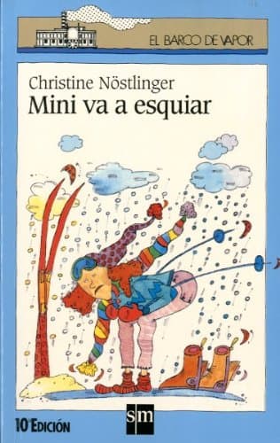 Portada de Mini va a esquiar: 65 (El Barco de Vapor Azul)