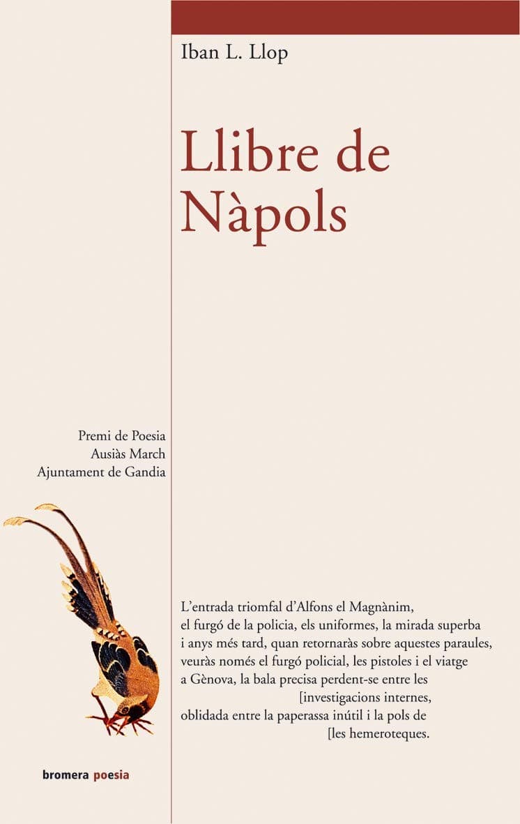 Portada de Llibre de Nàpols: 52 (Bromera Poesia)
