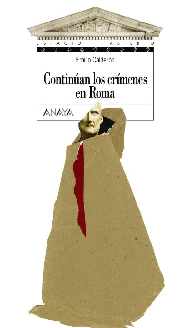 Portada de Continúan los crímenes en Roma (LITERATURA JUVENIL - Espacio Abierto)