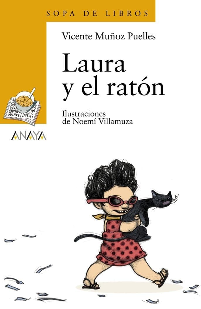 Portada de Laura y el ratón (LITERATURA INFANTIL - Sopa de Libros)