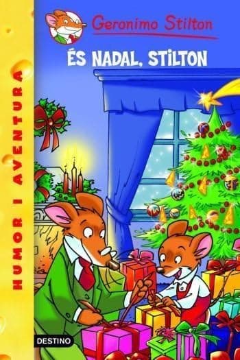 Portada de És Nadal, Stilton! (GERONIMO STILTON. ELS GROCS)