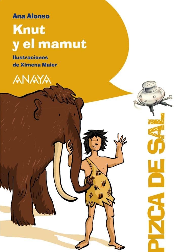 Portada de Knut y el mamut (LITERATURA INFANTIL - Pizca de Sal)